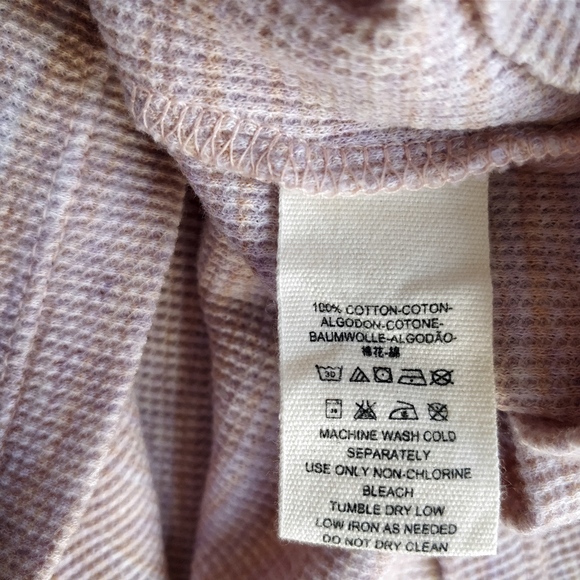 FREE PEOPLE We the Free Pink Thermal Top S - Picture 5 of 5